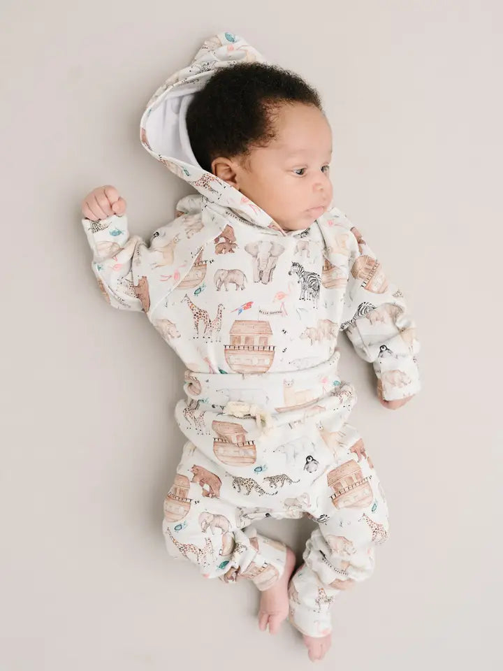 Noah's Ark Hoodie Romper