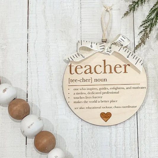 Teacher Ornament