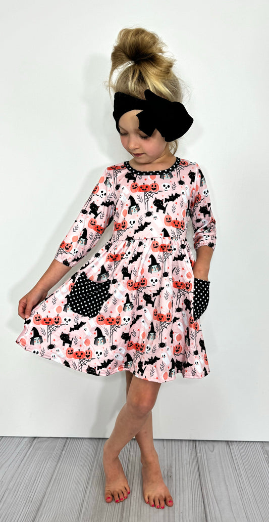 Bats & Black Cats Dress