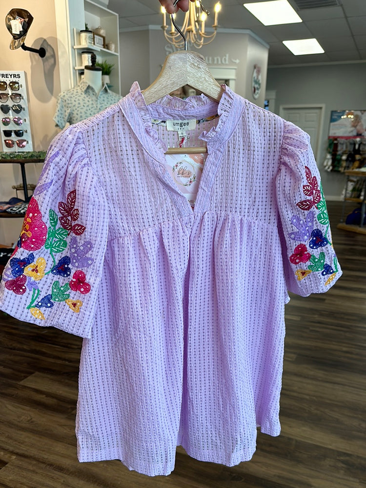 Bayside Lavender Top