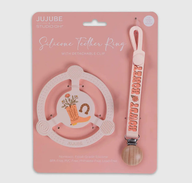 Teether Ring & Clip Set