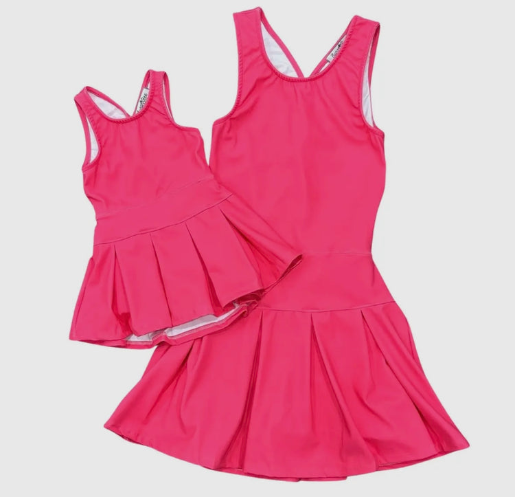 Magenta Tennis Dress