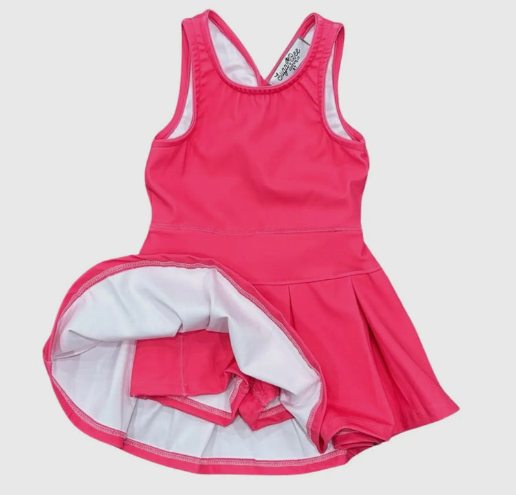 Magenta Tennis Dress