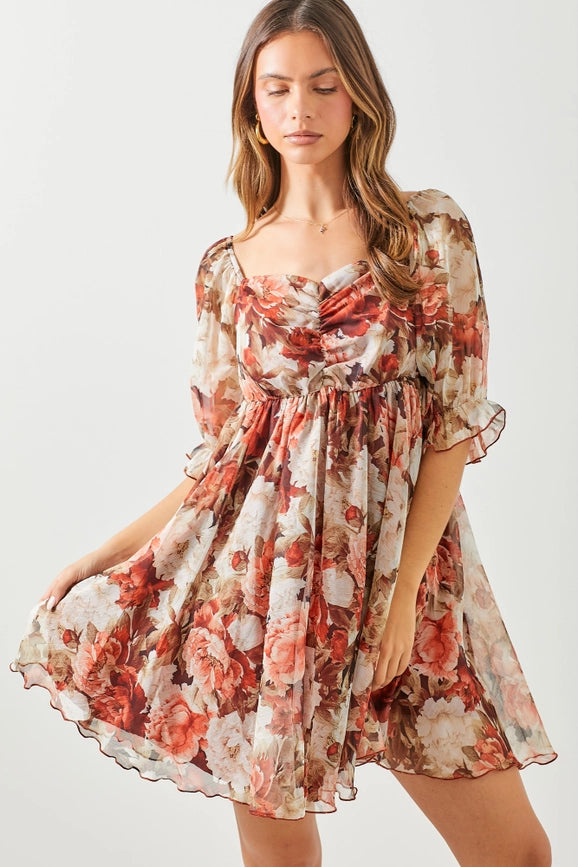 Vervet Floral Mini Dress