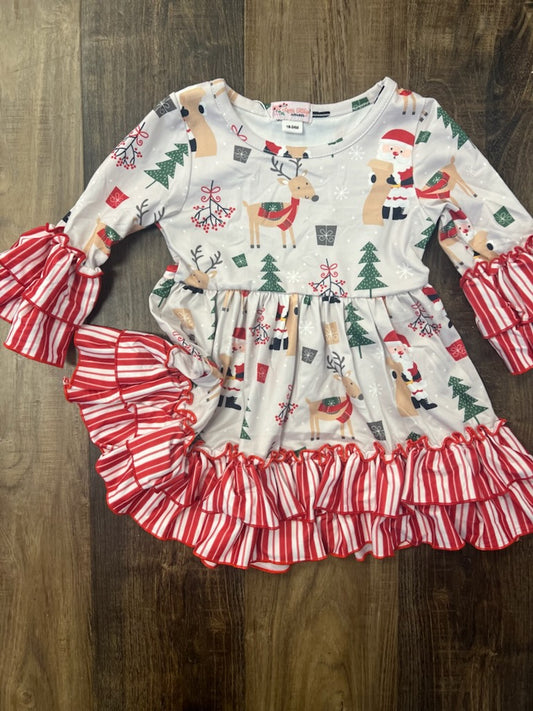 Peppermint Santa Dress