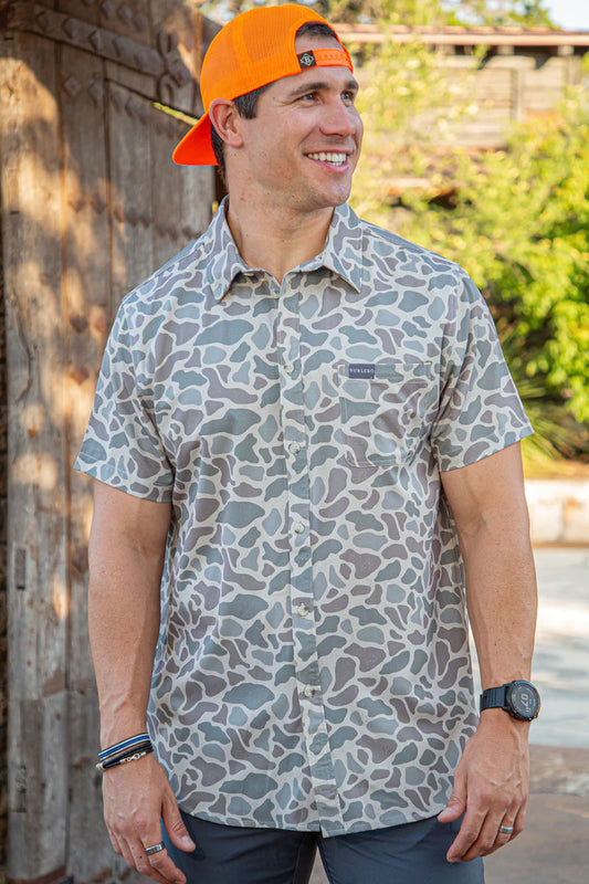 Classic Deer Camo Button Up